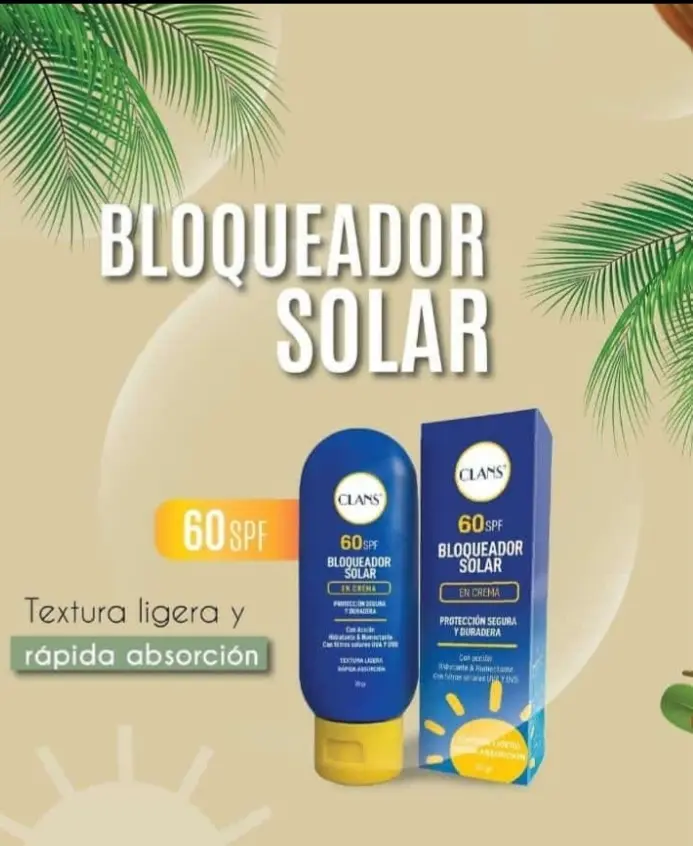 bloqueador solar clans 